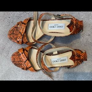 Jimmy Choo size 39 leather sandals